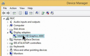 intel hd graphics 4000 driver windows 7 32 bit hp